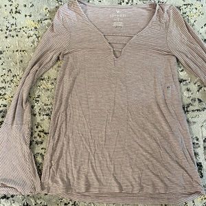 Brand new Aries , soft and sexy bell sleeve